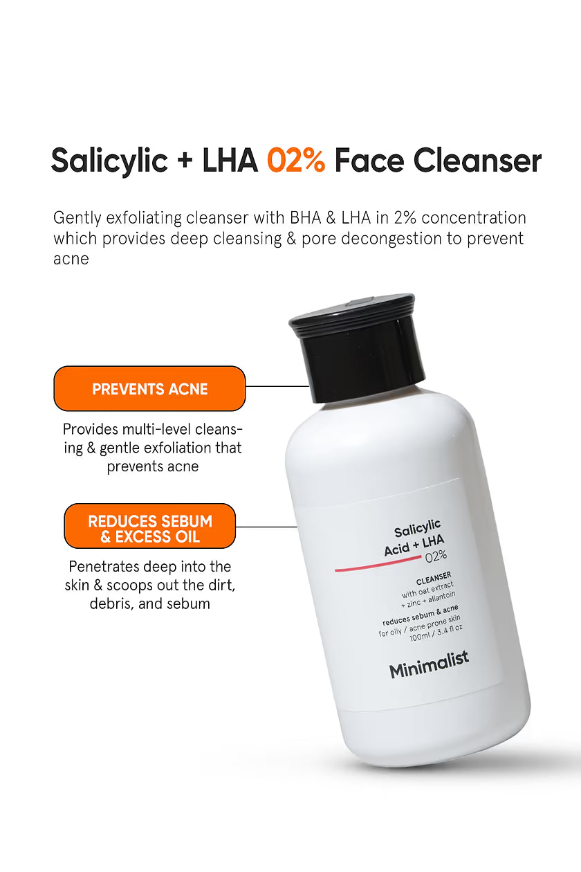 Salicylic Acid + LHA 2% Cleanser