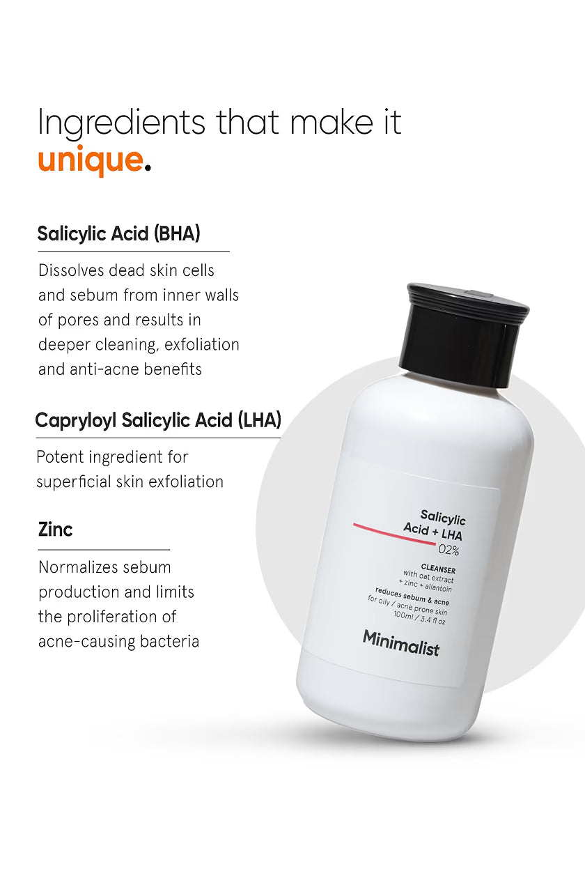 Salicylic Acid + LHA 2% Cleanser