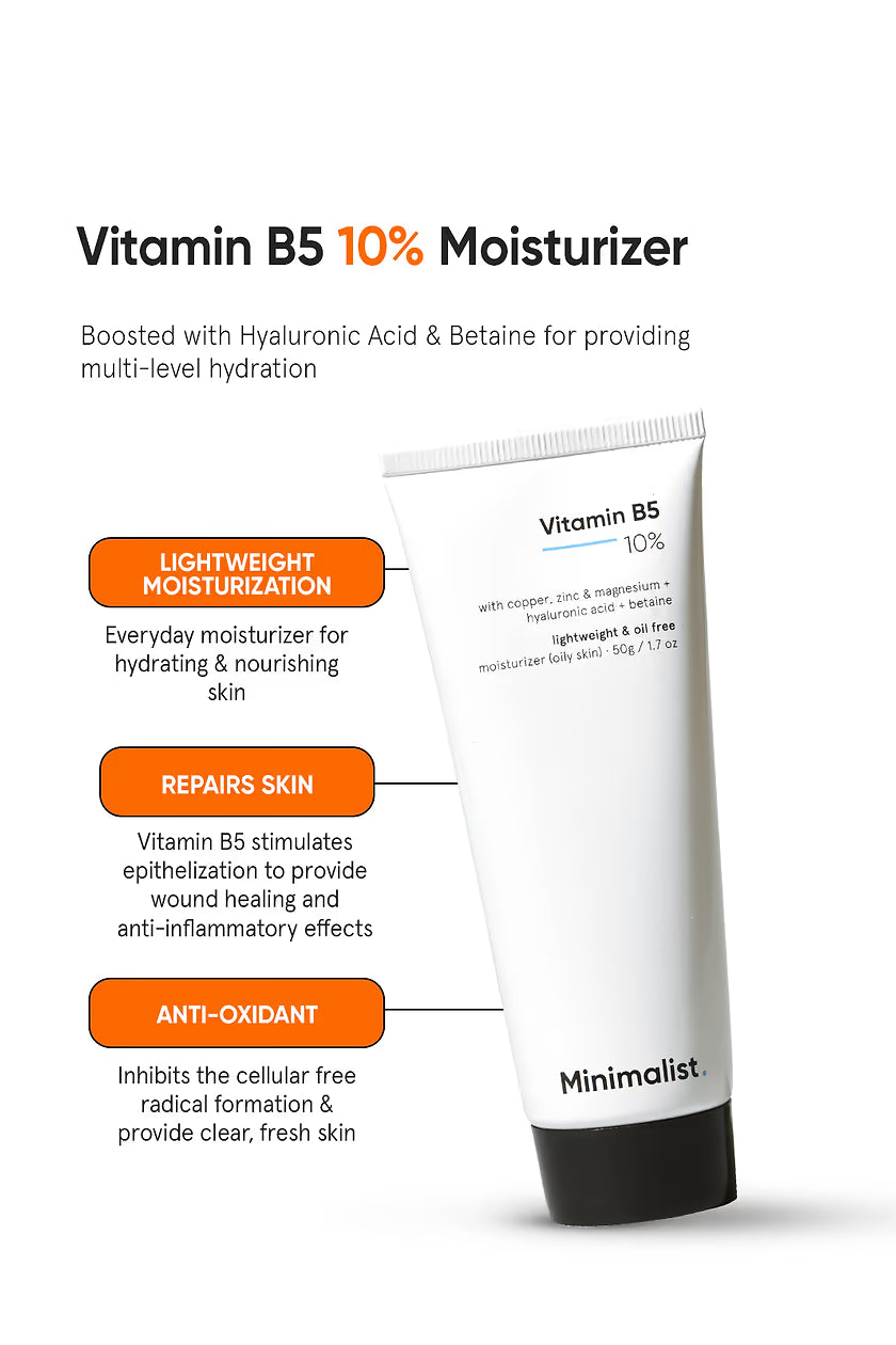 Vitamin B5 10% Moisturizer