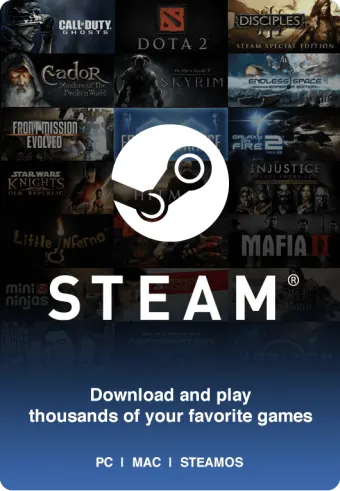 Steam Gift card